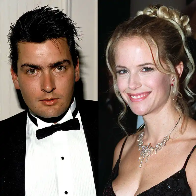1990 Allegedly Shot Fiancee Kelly Preston 2 Charlie Sheen Through the Years