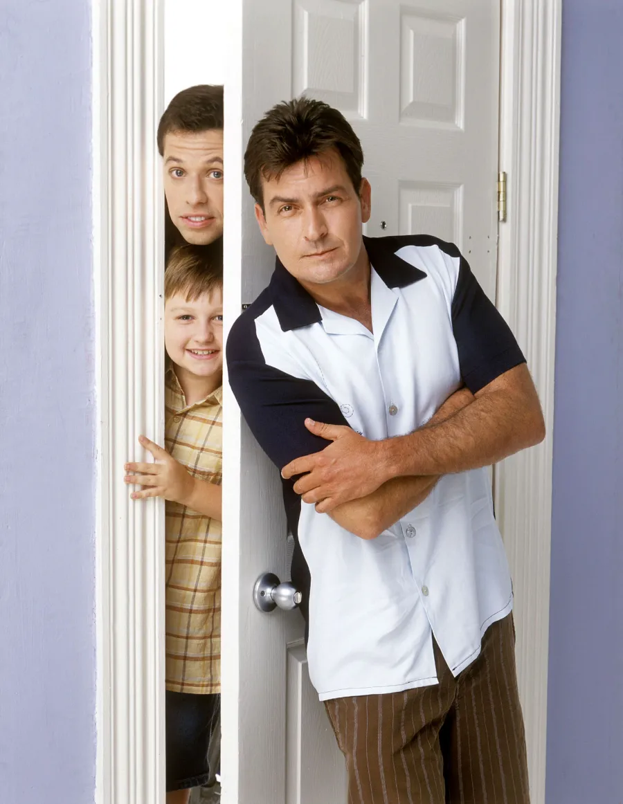 2003 to 2011 Two and a Half Men Charlie Sheen Through the Years