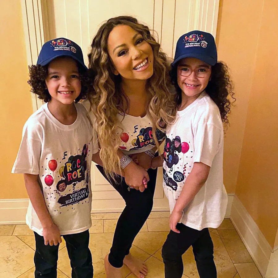 2011 Gave Birth to Twins Moroccan And Monroe Mariah Carey Through the Years