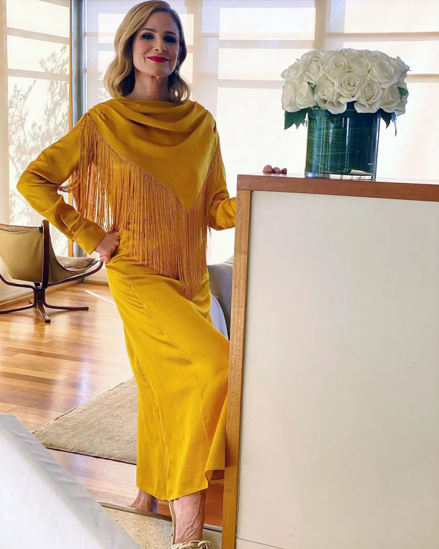 2021 Critics Choice Awards Arrivals - Kyra Sedwick