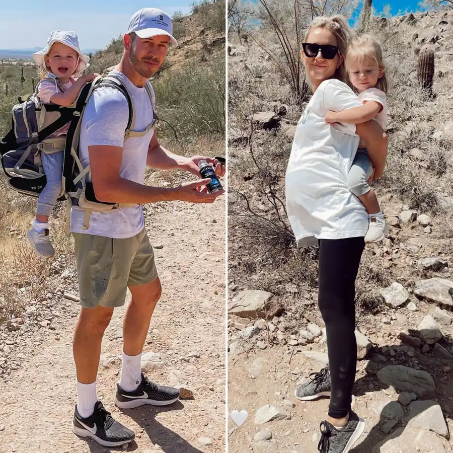 Alessi Family Hike Arie Luyendyk Jr Lauren Burnham