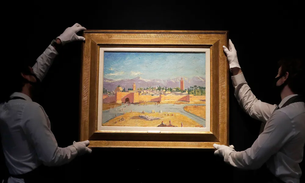 Angelina Jolie Sells Winston Churchill Painting That Ex Brad Pitt Gave Her for 11.5 Million