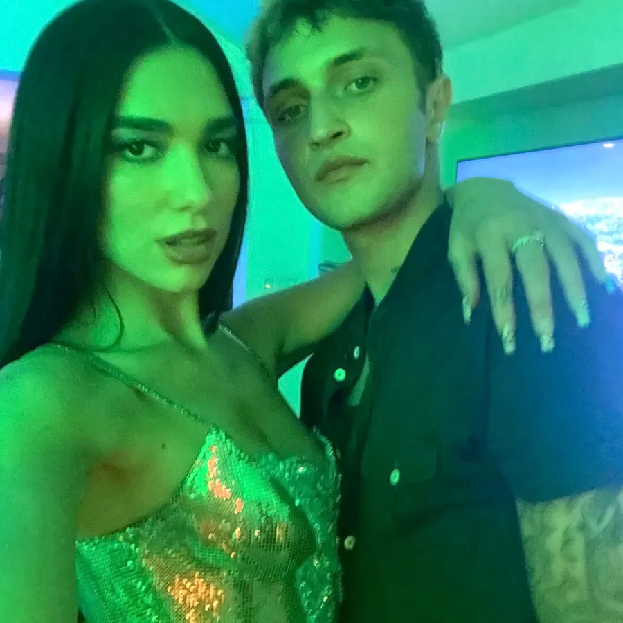 Anwar Hadid Threw Girlfriend Dua Lipa Butterfly Party After Grammys Win