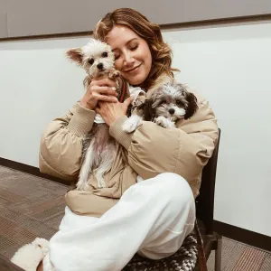 Ashley Tisdale Jokes Her Dog Will Miss Her Baby Bump
