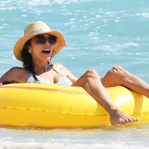 Bethenny Frankel Hits the Beach After Engagement New