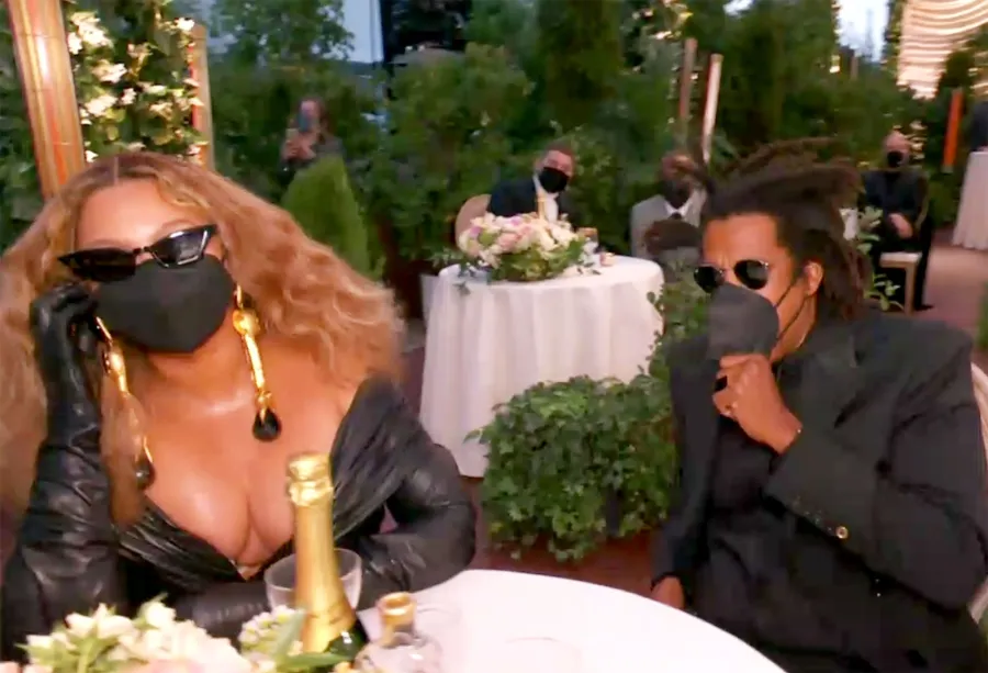 Beyonce Jay-Z Stun 2021 Grammy Awards