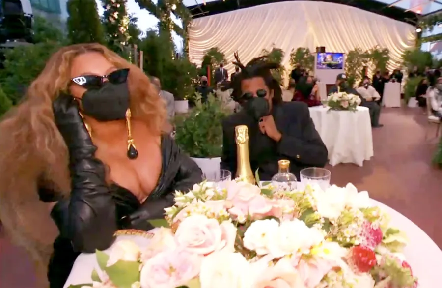 Beyonce Jay-Z Stun 2021 Grammy Awards