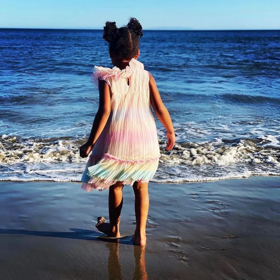 Beyonce Shares Rare Photos With 3 Kids During Beach Outing