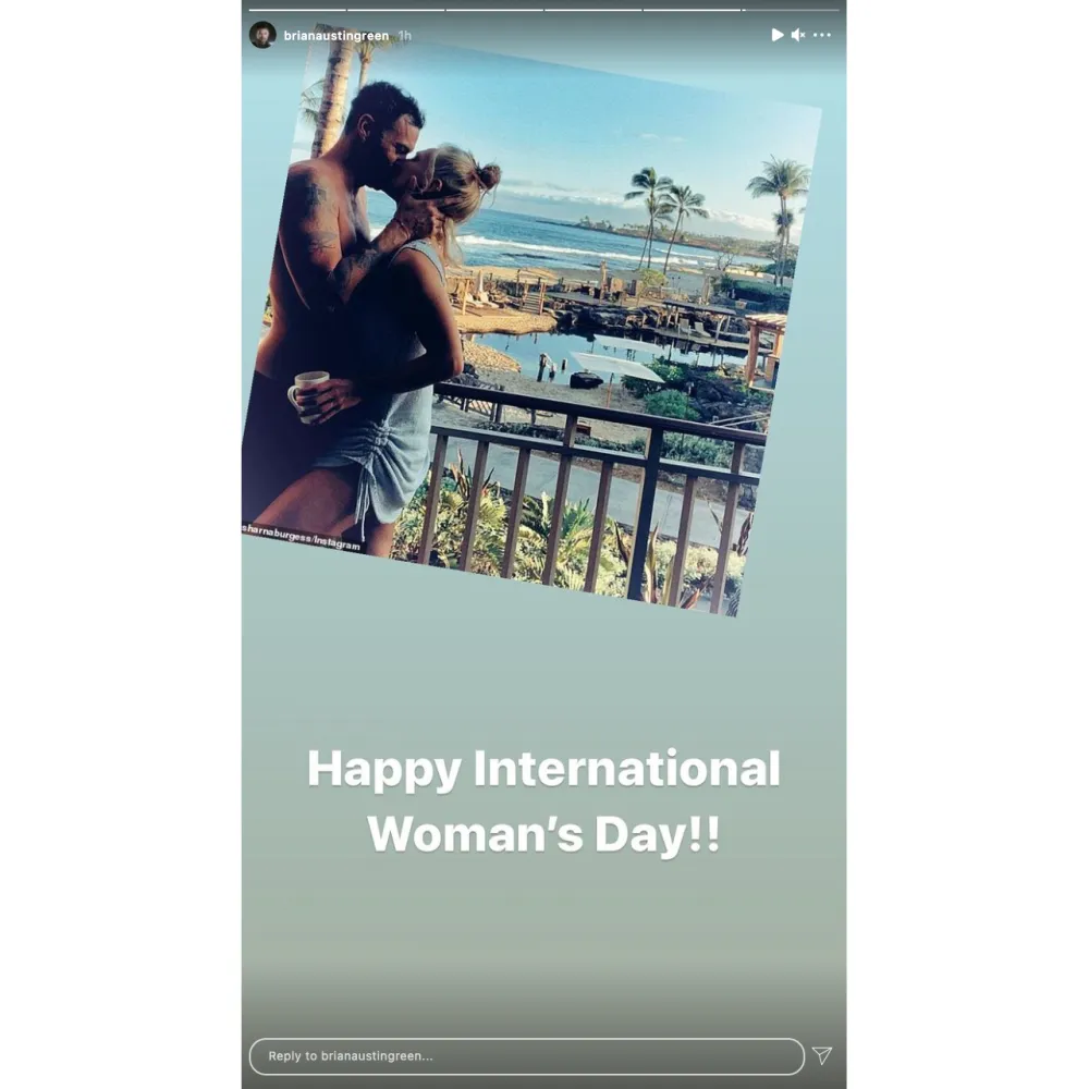 Brian Austin Green Wishes Sharna and Exes Happy International Women&rsquo;s Day