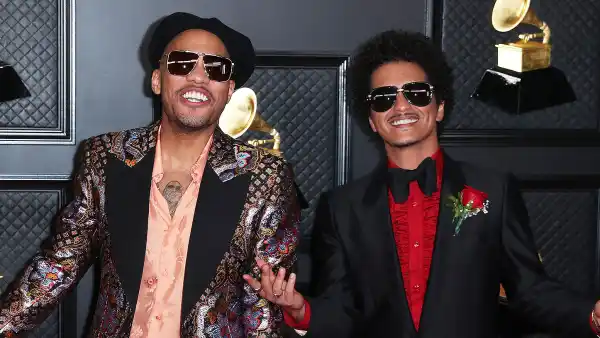 Bruno Mars and Anderson .Paak Bring the Heat During Silk Sonic Performance at Grammys 2021