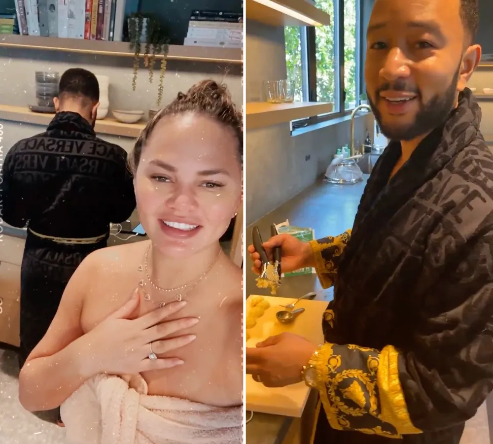 Chrissy Teigen Jokingly Calls Out John Legend&rsquo;s Grammys Speech 1