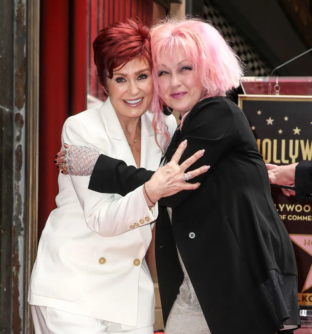 Cyndi Lauper Defends Sharon Osbourne Amid Talk Controversy