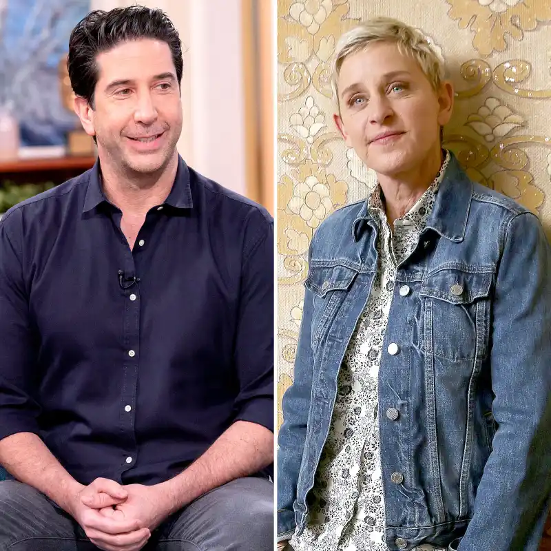 David Schwimmer Denies Ellen DeGeneres Is Hosting Friends Reunion