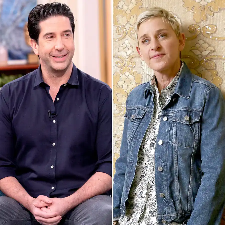 David Schwimmer Denies Ellen DeGeneres Is Hosting Friends Reunion