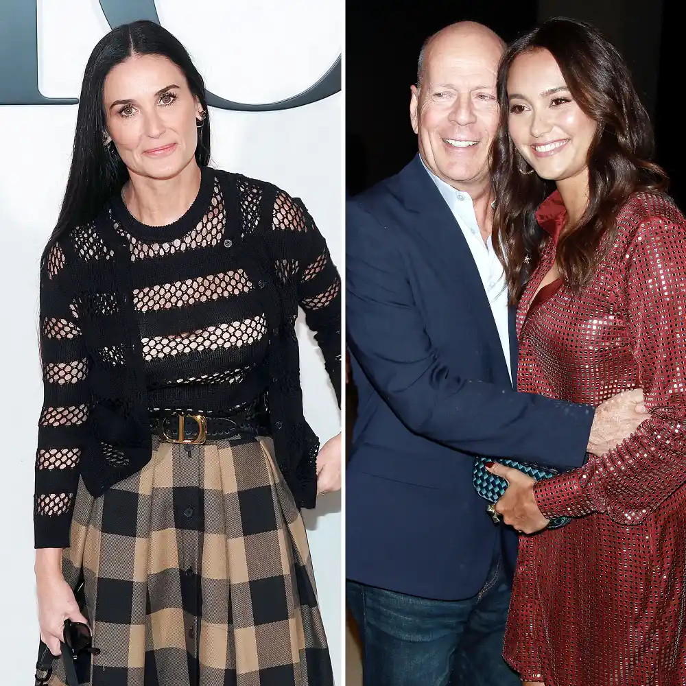 Demi Moore Calls Ex-Husband Bruce Willis Wife Emma Her Sister