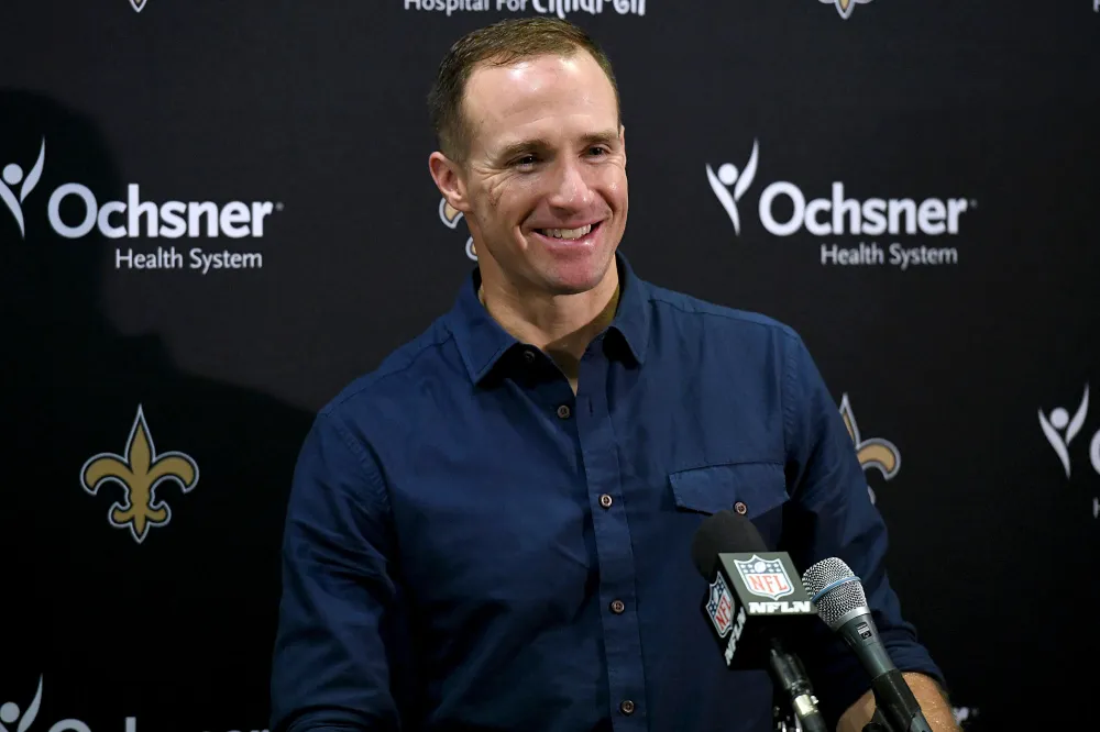 Drew Brees Announces His NFL Retirement With the Help of His Kids
