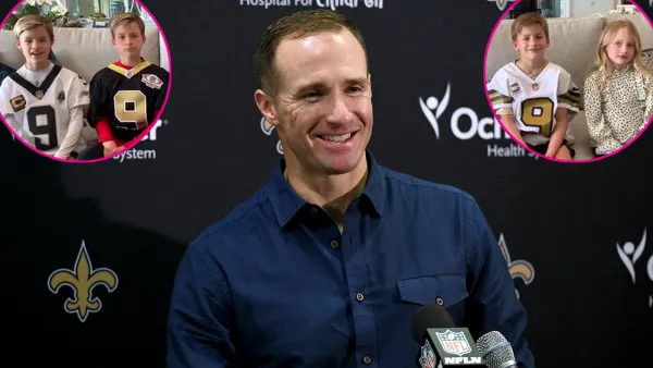 Drew Brees Announces His NFL Retirement With the Help of His Kids