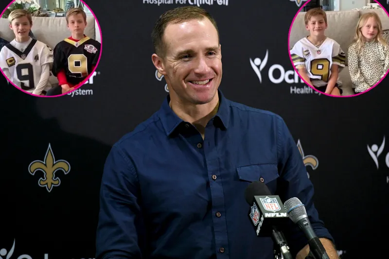 Drew Brees Announces His NFL Retirement With the Help of His Kids