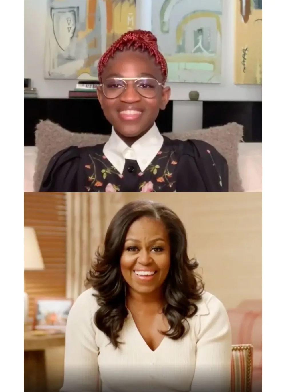 Dwyane Wade&rsquo;s Daughter Zaya Asks &lsquo;Idol&rsquo; Michelle Obama for Advice on Self-Acceptance