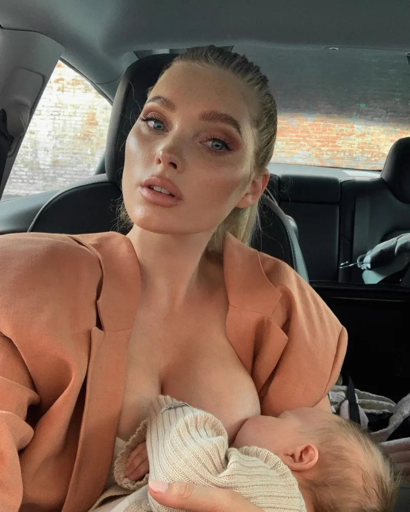 Elsa Hosk Defends Breast-Feeding Selfies: They're ‘the Most Natural Thing' Promo
