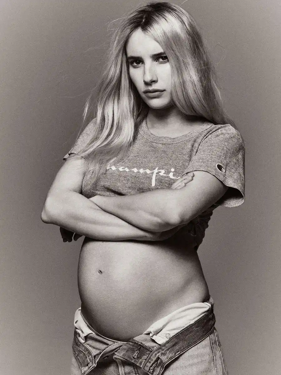 Emma Roberts Shares Motherhood Advice Violet Grey