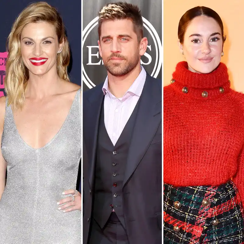 Erin Andrews Was Surprised By Aaron Rodgers Shailene Woodley Engagement