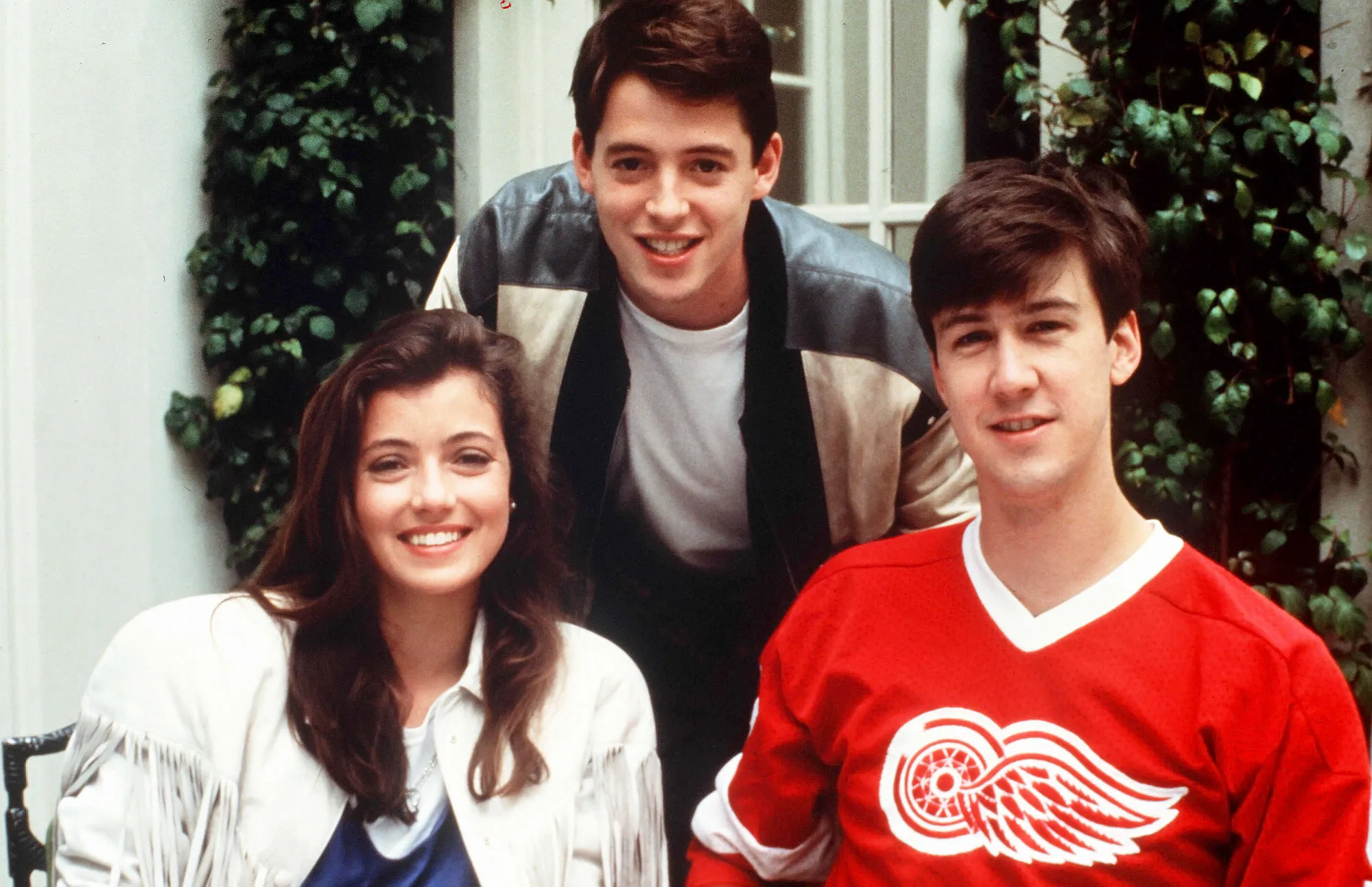 Mia Sara, Matthew Broderick and Alan Ruck in 'Ferris Bueller's Day Off.'