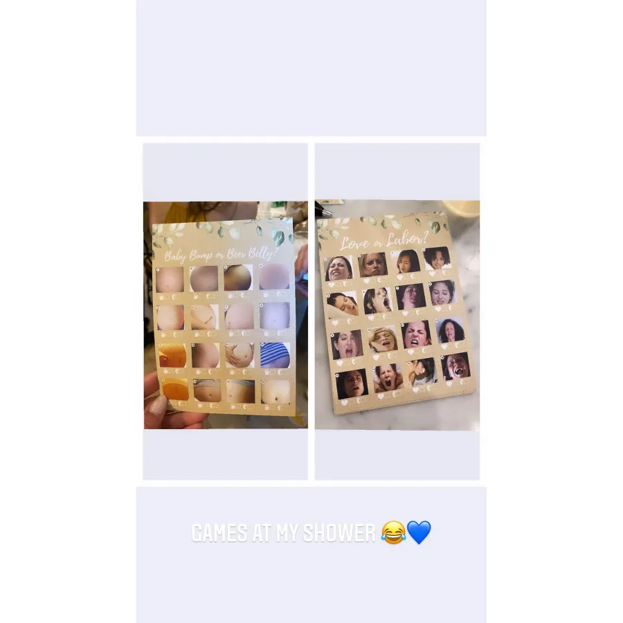 Game Night Inside Pregnant Brittany Cartwright Baby Shower