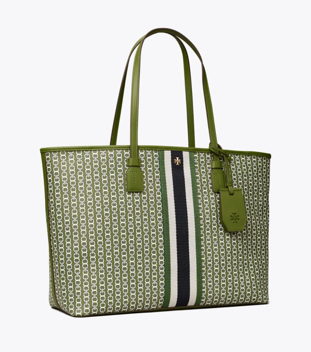 Gemini Link Canvas Top-Zip Tote Bag