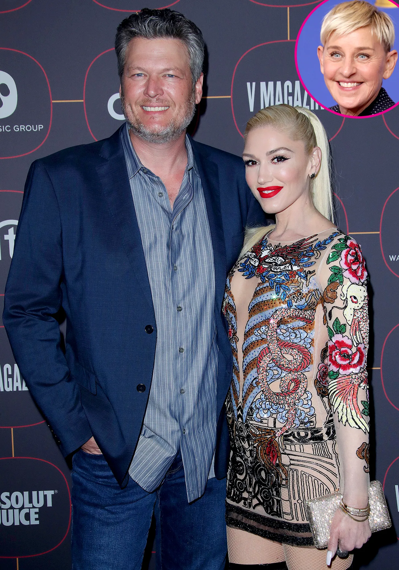 Gwen Stefani Asks Ellen DeGeneres to Be Her Maid of Honor in Blake Shelton Wedding p p