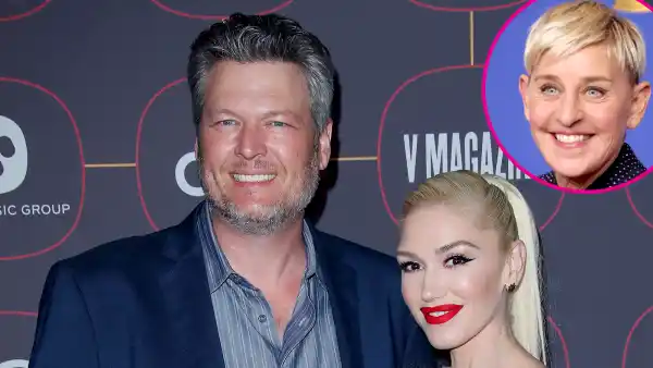 Gwen Stefani Asks Ellen DeGeneres to Be Her Maid of Honor in Blake Shelton Wedding p p