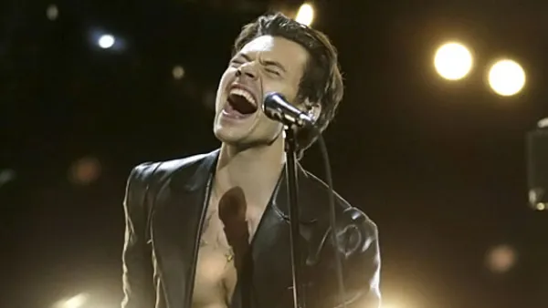 Harry Styles Brings Charm Grammys 2021 With Jazzy Watermelon Sugar Performance