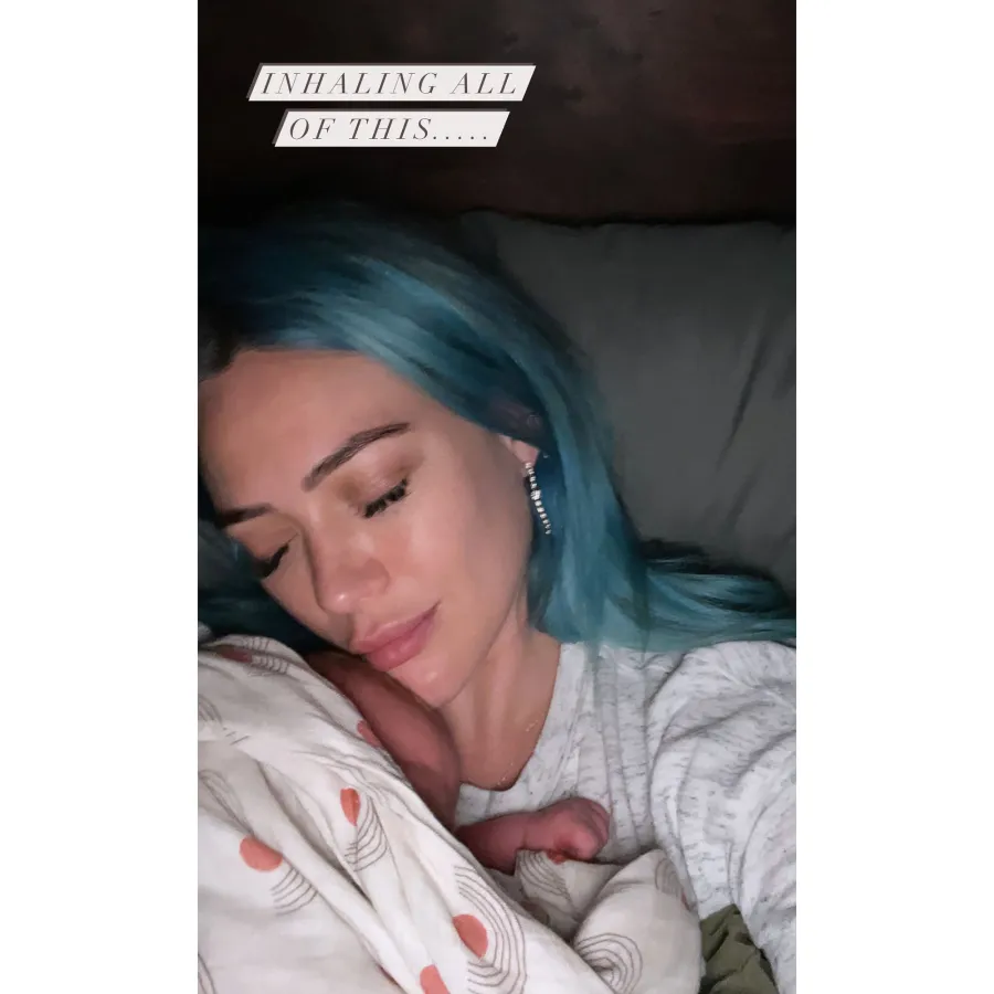 Hilary Duff Shares First Photos of Daughter Mae