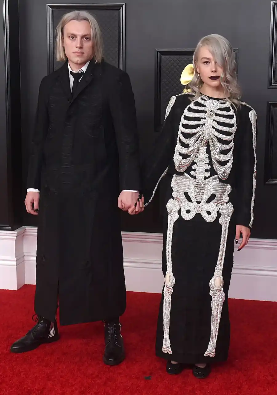 Jackson Bridgers Phoebe Bridgers Stars Who Brought Family Members to the 2021 Grammy Awards