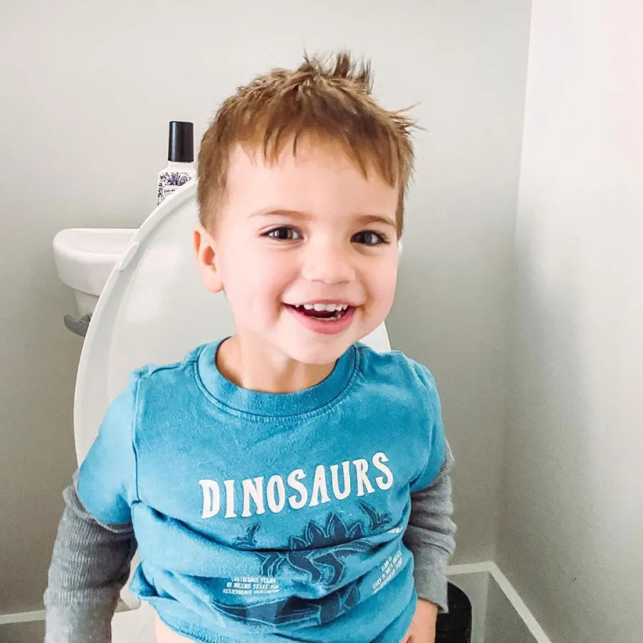 Jana Kramer Son Jace Potty Training