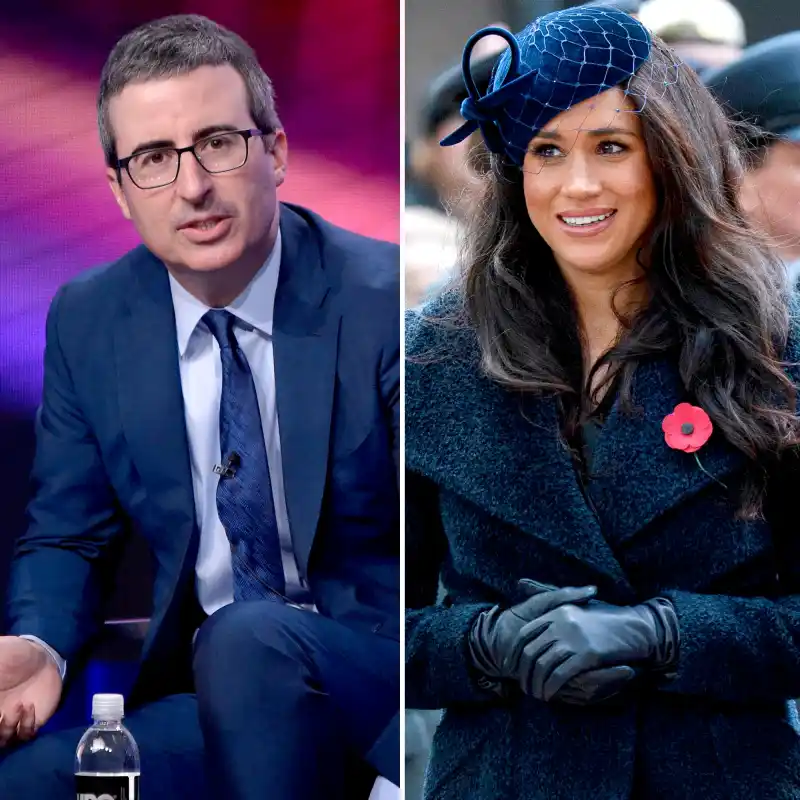 John Oliver Warned Meghan Markle About Joining the Royal Family in 2018