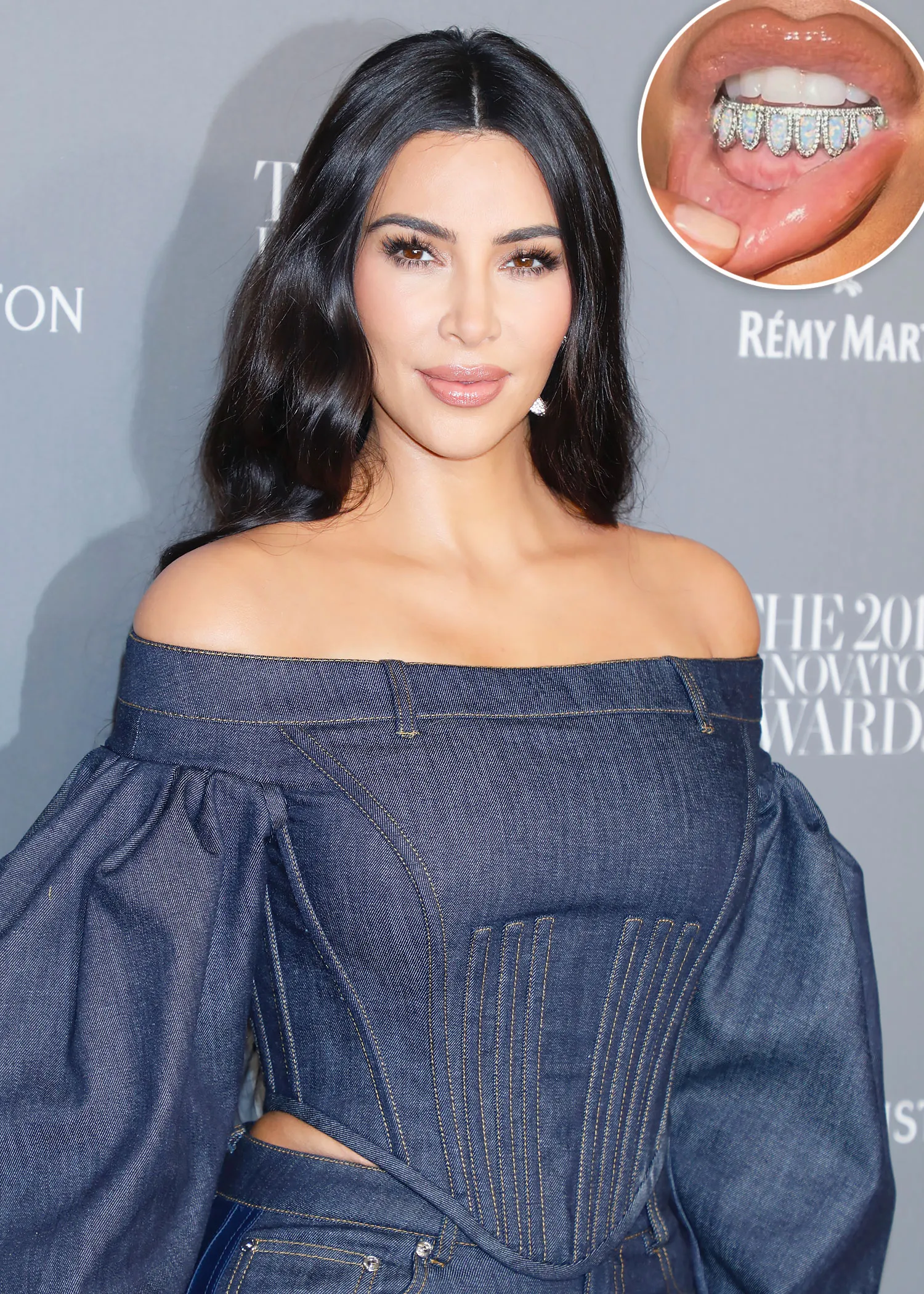 Kim Kardashian's Diamond and Opal Grill Is Estimated at $TK
