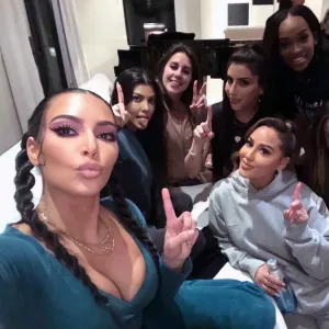 Kim, Kourtney Enjoy Game Night With Rob's Ex Adrienne Bailon on His Birthday