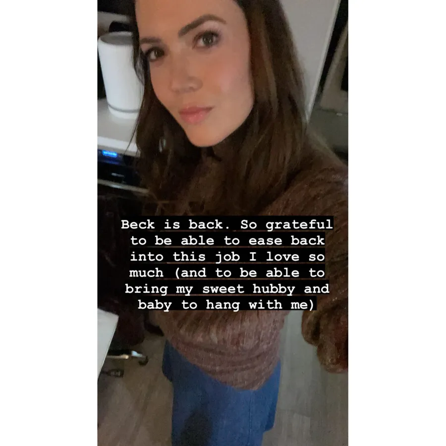 Mandy Moore Returns to This Is Us Set 1 Month After Son August’s Birth 2