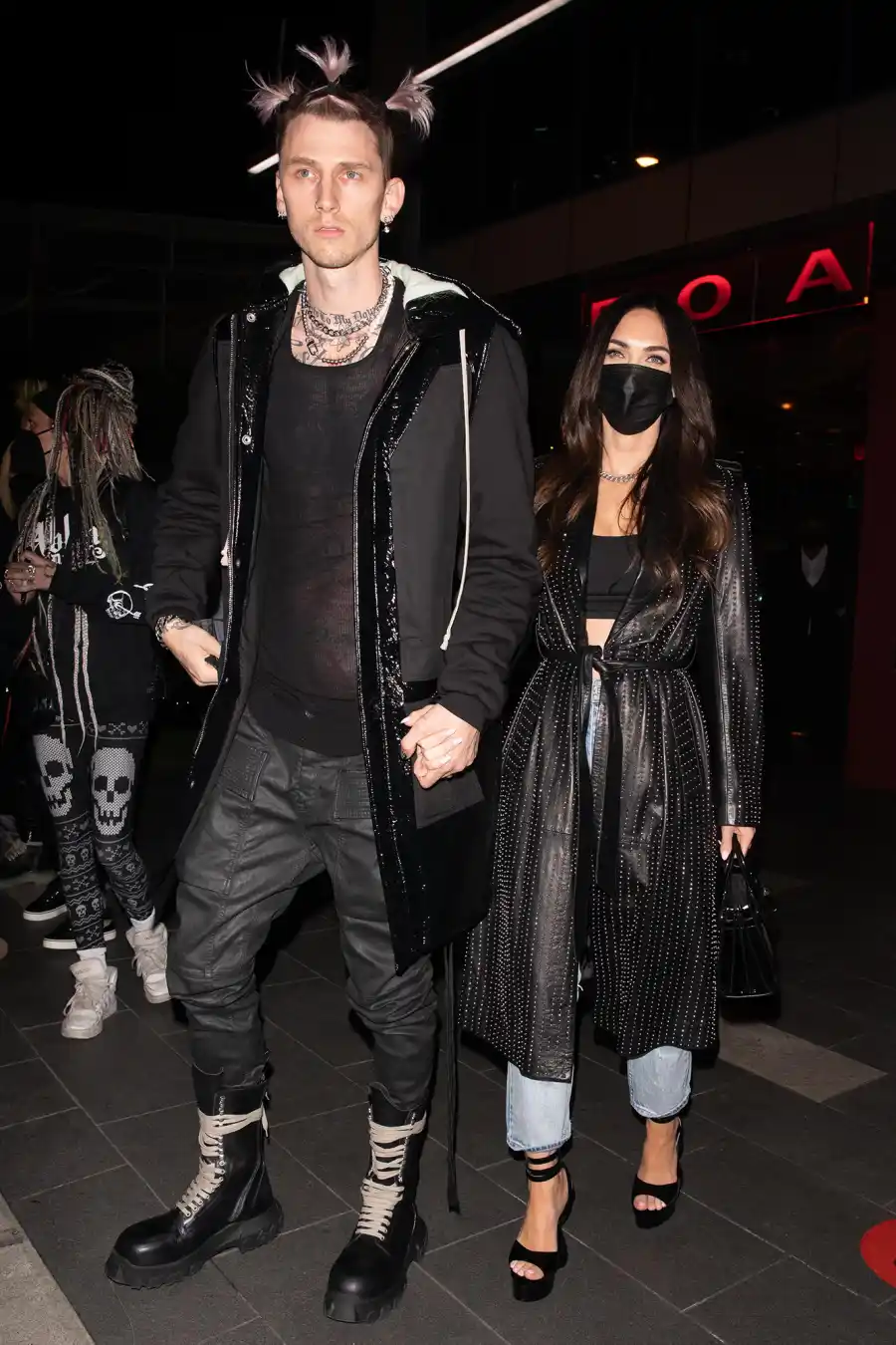 Megan Fox and Machine Gun Kelly Double Date With Avril Lavigne and Mod Sun