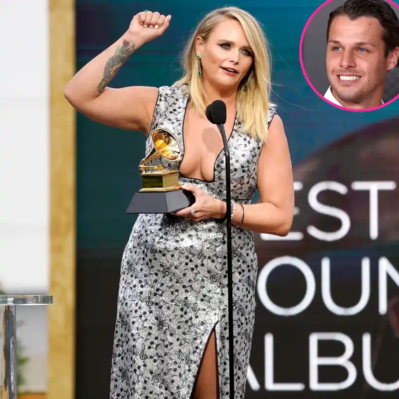Miranda Lambert Accepts 2021 Grammy With Brendan McLoughlin Her Side