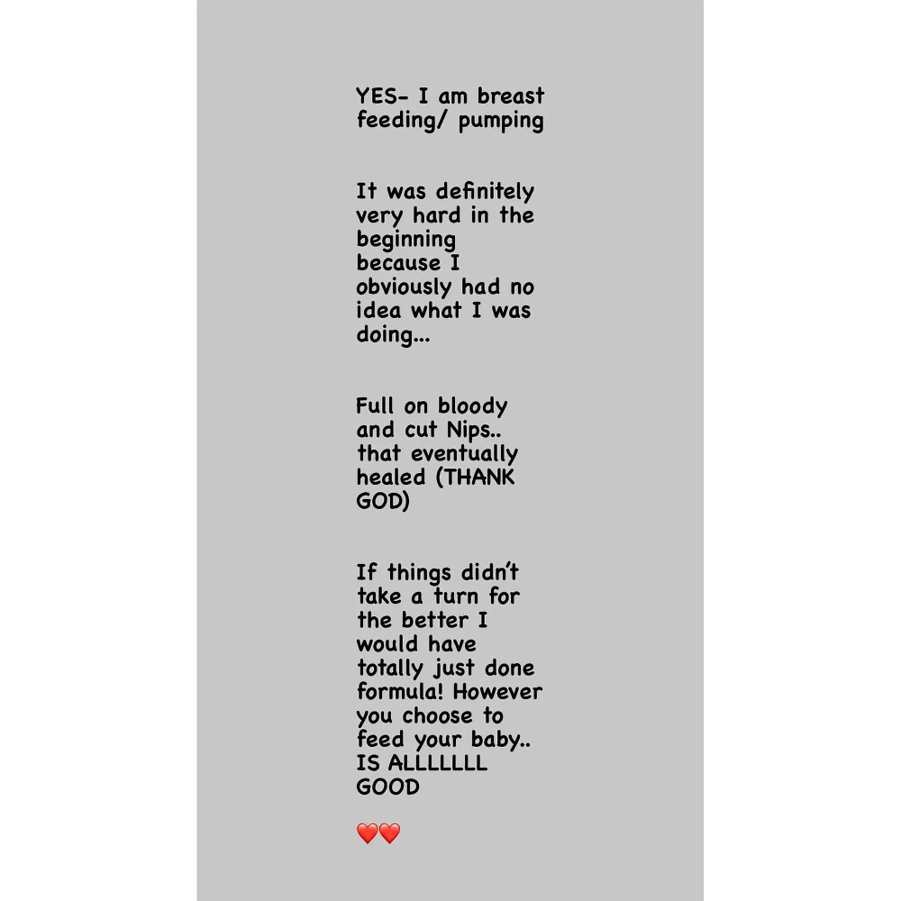 Morgan Stewart Describes Bloody Breast-Feeding Struggles