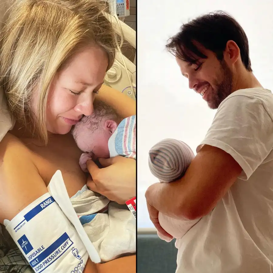 Nathan Kress and London Kress Evie Elise Born