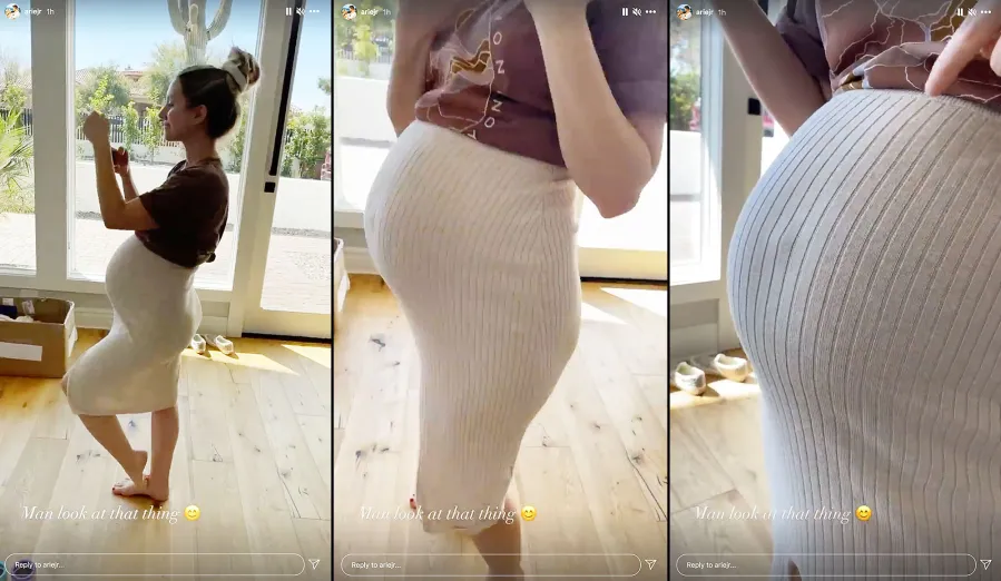 Pregnant Lauren Burnham Baby Bump Zoom