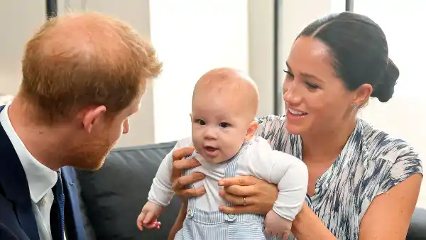 Prince Harry Meghan Markle and Archie in Cape Town Buckingham Palace Insists Protocol for Archie Not to Have a Title