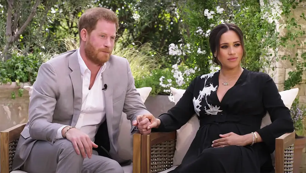 Prince Harry Recycles The Same Grey Suit He Wore to Archie&rsquo;s Christening for CBS Tell-All 2