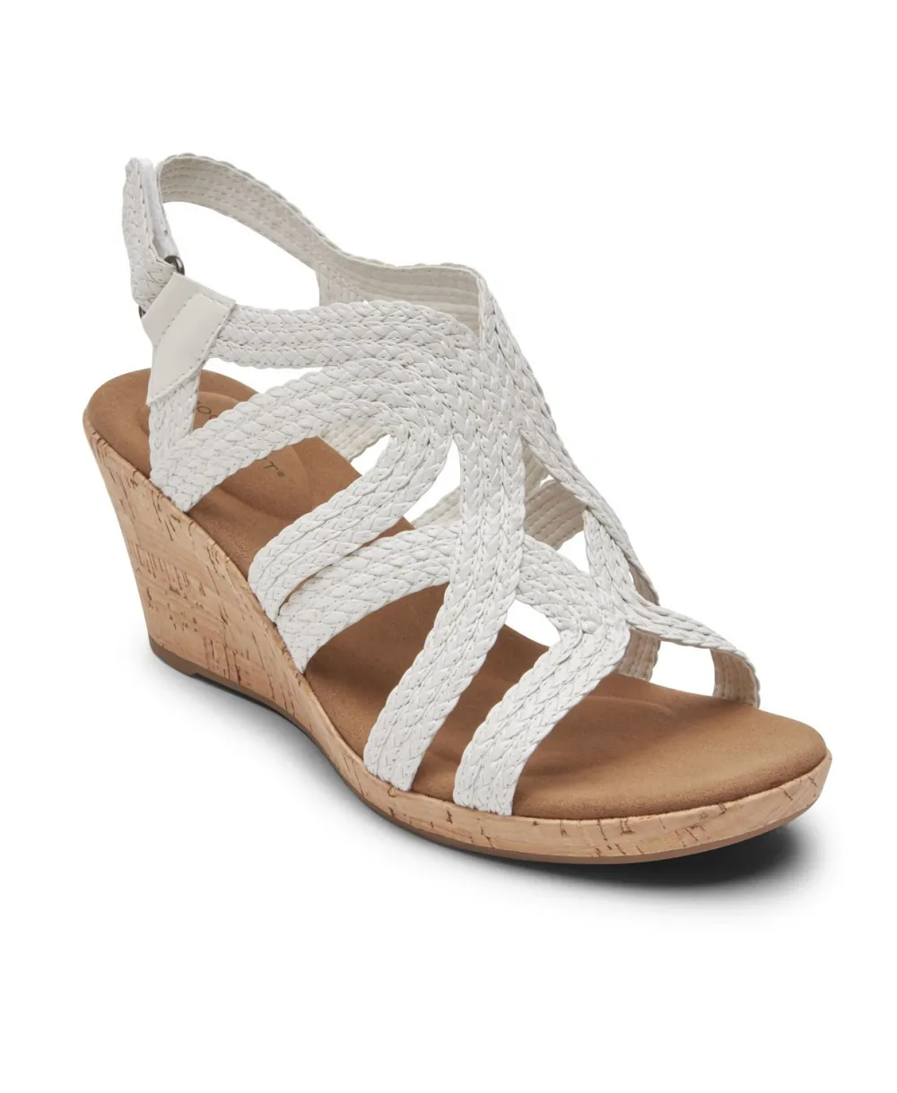 Rockport Women's Briah Braid Strap Sandal