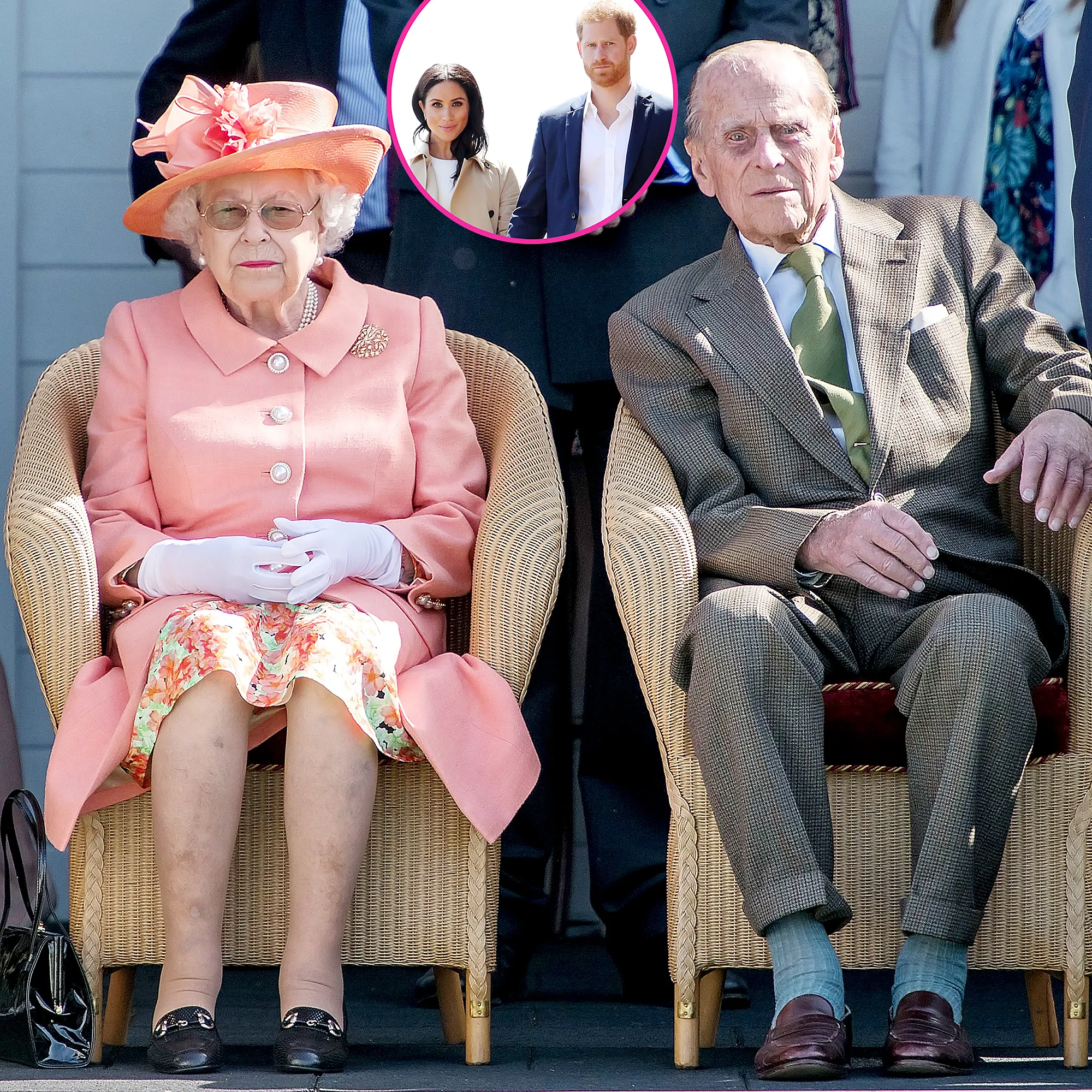 Royal Family Trying Not to Overwhelm Prince Philip With Prince Harry Meghan Markle News