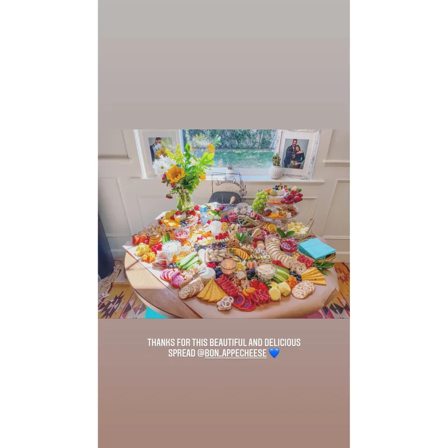 Savory Spread Inside Pregnant Brittany Cartwright Baby Shower