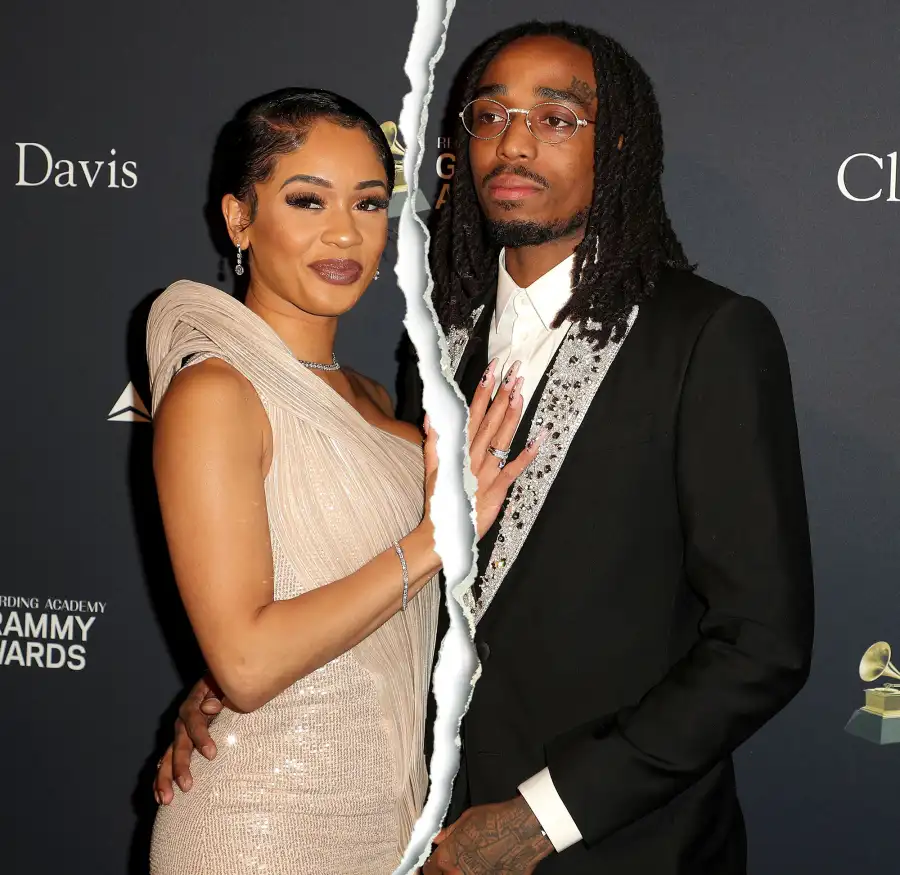 Saweetie and Quavo Split